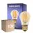 Lot 10x Noxion Lucent Lustre LED E27 Filament Ambre 4.5W 400lm - 822 Blanc Très Chaud | Dimmable - Équivalent 35W